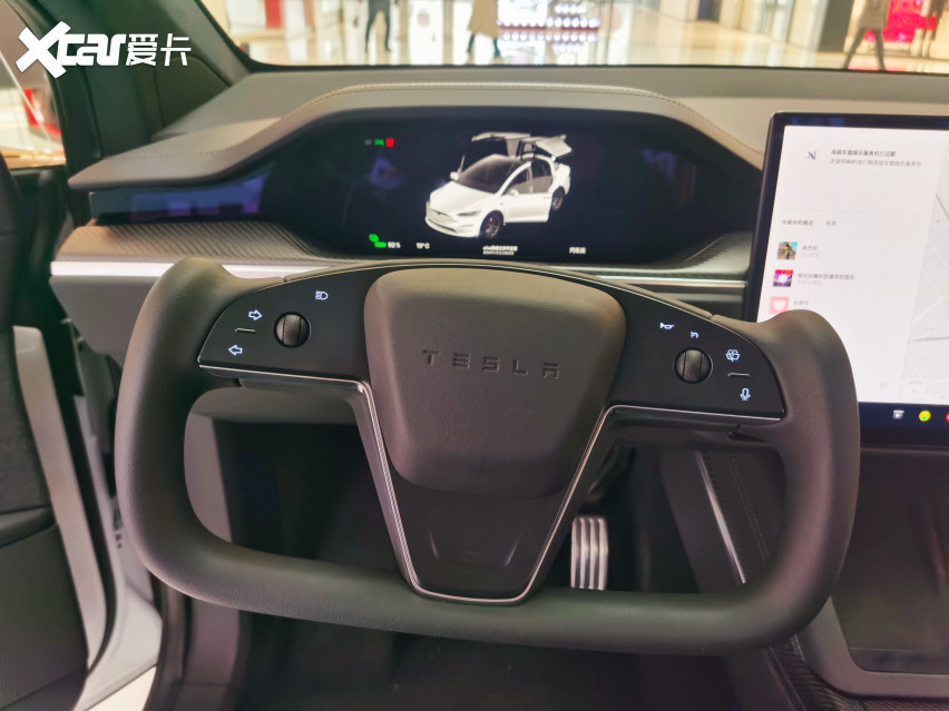 斯拉Model X PlaidAG真人性能怪兽 抢先体验特(图3)
