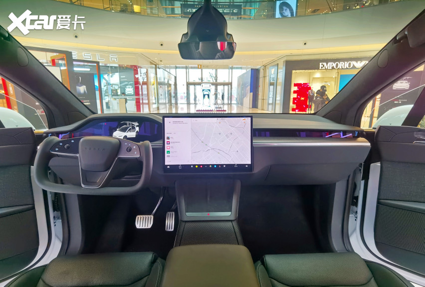 斯拉Model X PlaidAG真人性能怪兽 抢先体验特(图9)